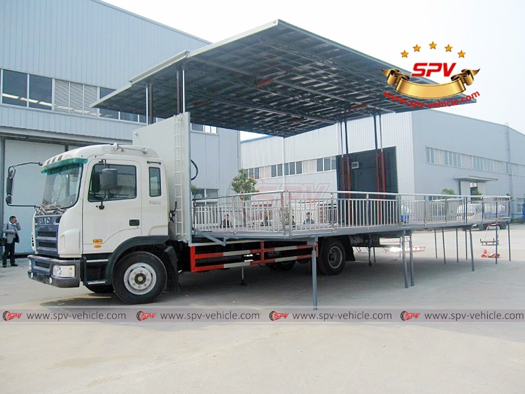 Mobile Stage Truck JAC - Extension Mobile Stage Truck JAC - Extension